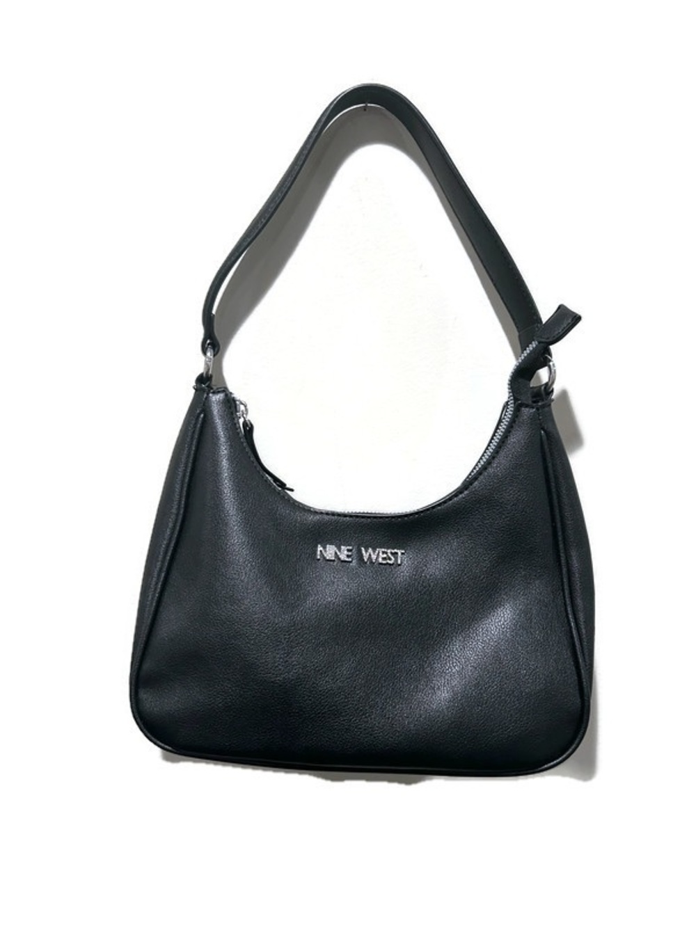Nine West Black Faux Leather Shoulder Bag